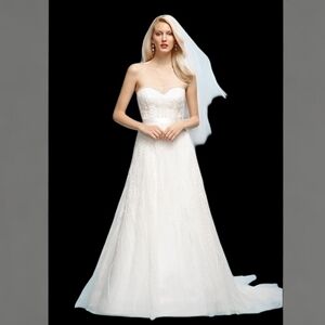 Watters Cream Wedding Dress